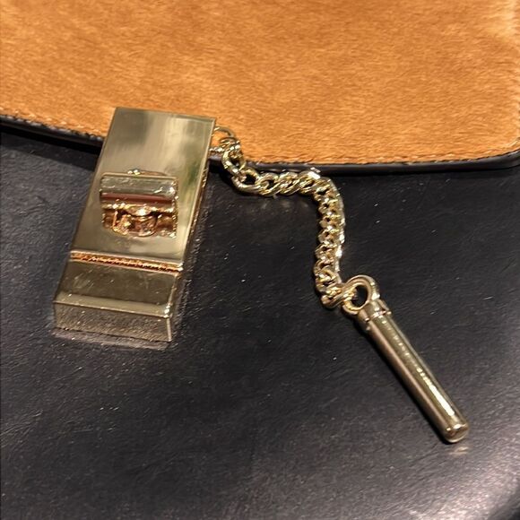 Like Dreams black and cowhide Crossbody/shoulder bad - Picture 3 of 7